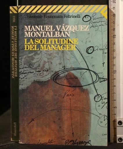 La Solitudine Del Manager - Manuel Vázquez Montalbán - copertina