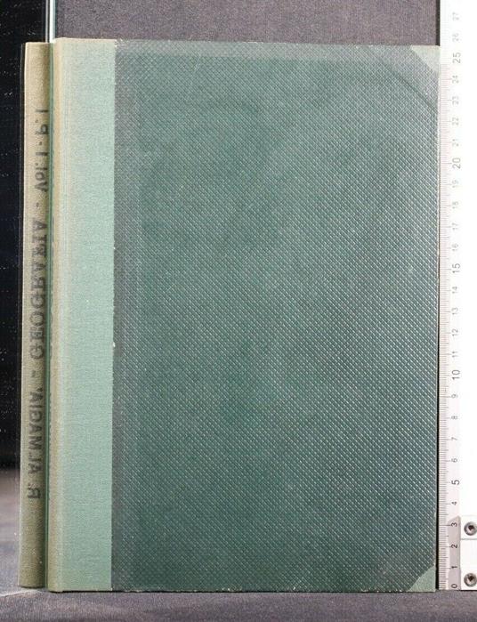 Corso di Geografia Vol 1, Parte 1 - Roberto Almagià - copertina