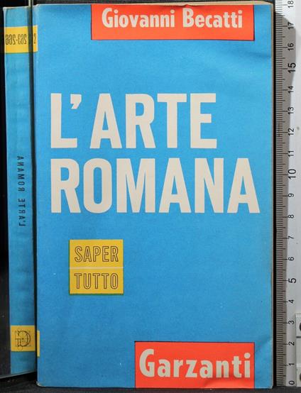 L' arte romana - Giovanni Becatti - copertina