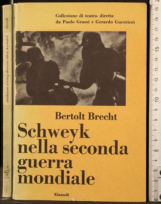 Schaweyk nella seconda querra mondiale - Bertolt Brecht - copertina