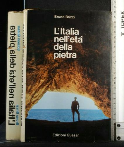 L' Italia Nell' Età Della Pietra - Bruno Brizzi - copertina