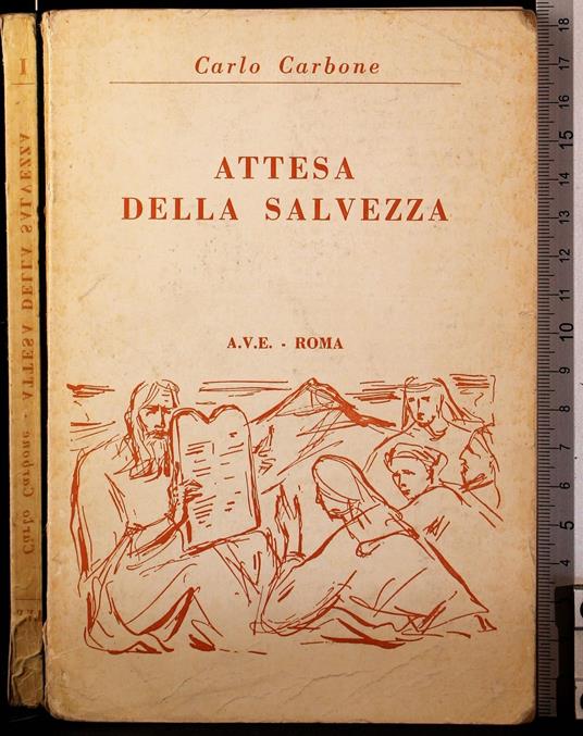 Attesa della salvezza - Carlo Carbone - copertina