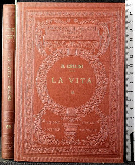 La vitae Vol 2 - Benvenuto Cellini - copertina