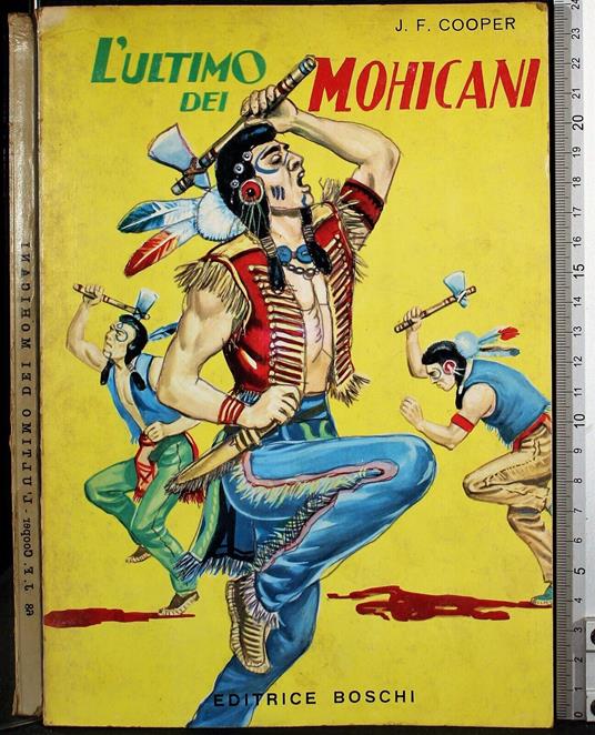 L' ultimo dei Mohicani - Cooper - copertina