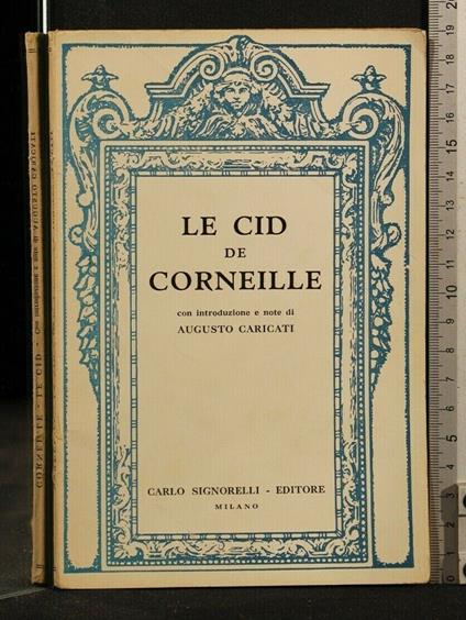 Le Cid - Pierre Corneille - copertina