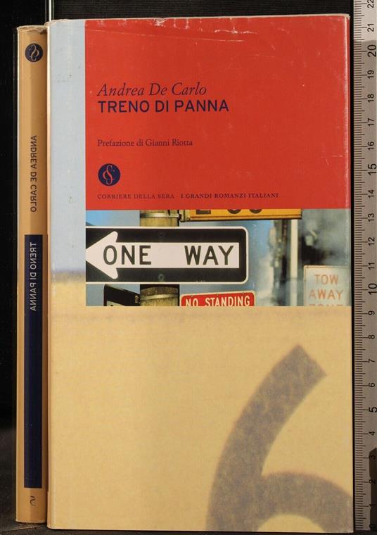 Treno di panna - Andrea De Carlo - copertina