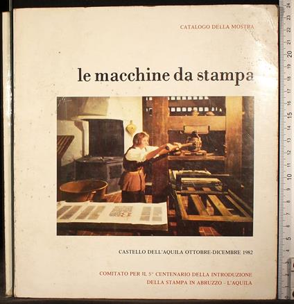 Le macchine da stampa - Alessandro Del Bufalo - copertina
