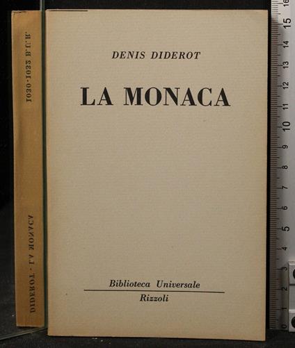 La monaca - Denis Diderot - copertina