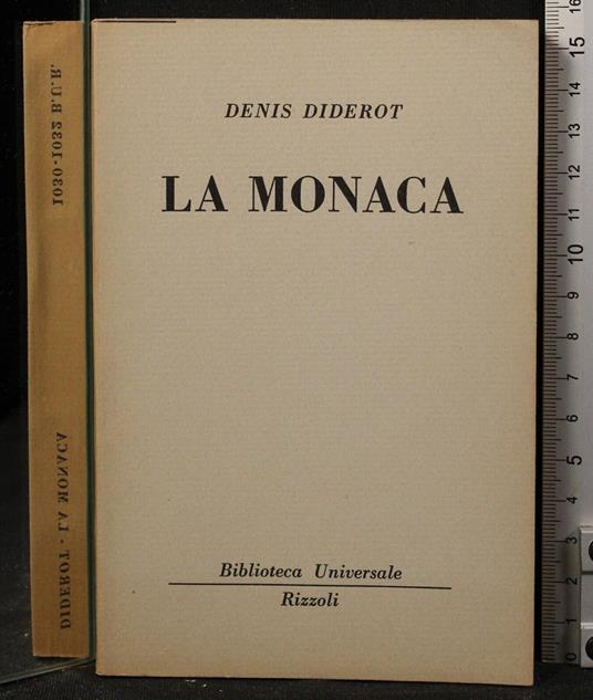 La monaca - Denis Diderot - copertina