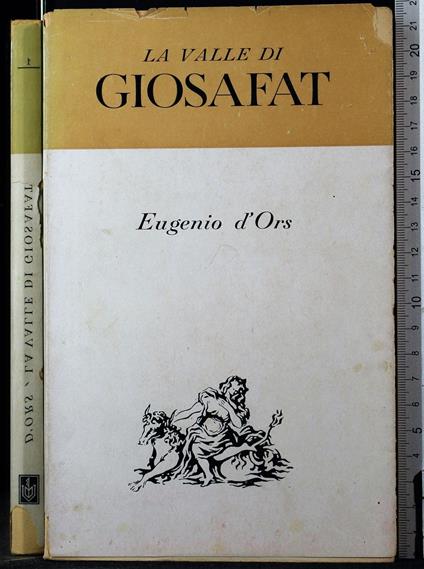 La valle di Giosafat - Eugenio D'Ors - copertina