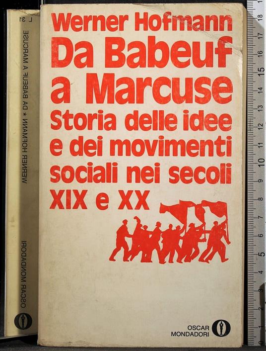 Da Babeuf a Marcuse - Werner Hofmann - copertina