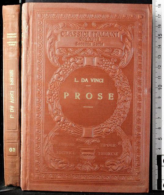 Prose - Leonardo da Vinci - copertina