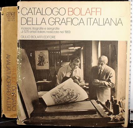 Catalogo Bolaffi della grafica Italiana - Paolo Levi - copertina