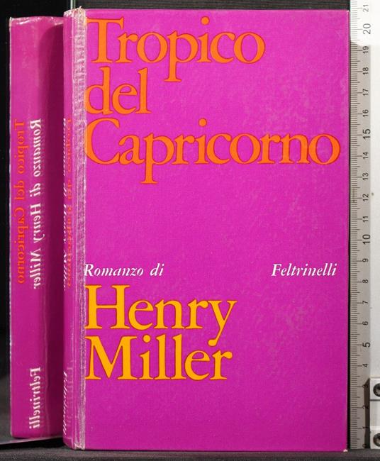 Tropico del Capricorno - Henry Miller - copertina