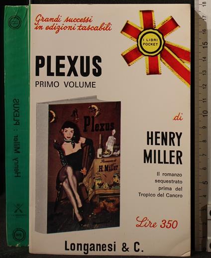 Plexus. Vol 1 - Henry Miller - copertina