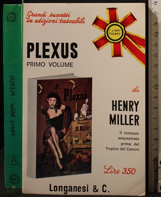 Plexus. Vol 1 - Henry Miller - copertina
