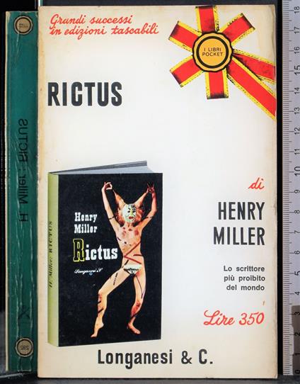 Rictus - Henry Miller - copertina
