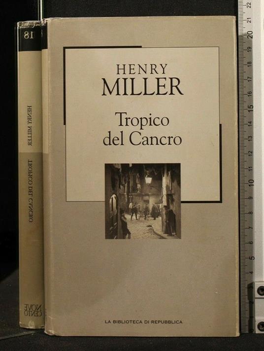 Tropico Del Cancro - Henry Miller - copertina