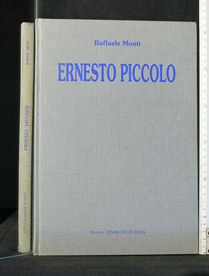 Ernesto Piccolo - Raffaele Monti - copertina