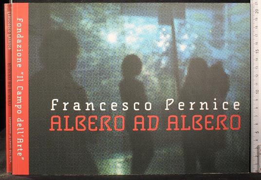 Albero ad albero - Francesco Pernice - copertina