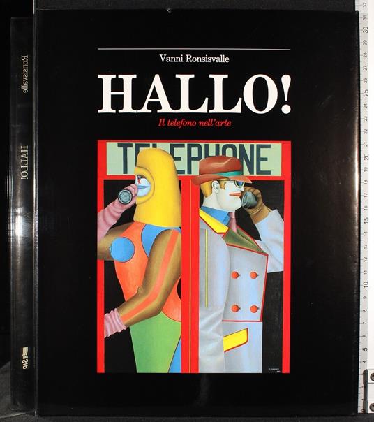 Hallo! Il telefono nell'arte - Vanni Ronsisvalle - copertina