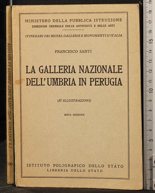 La galleria nazionale dell'Umbria in Perugia - Francesco Santi - copertina