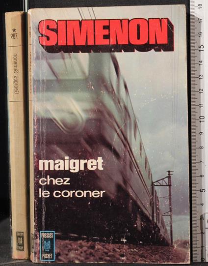 Maigret chez le coroner - Georges Simenon - copertina