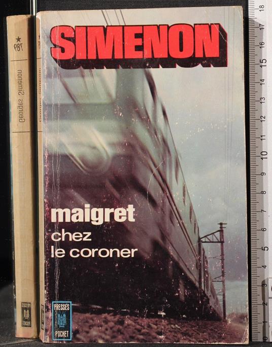 Maigret chez le coroner - Georges Simenon - copertina
