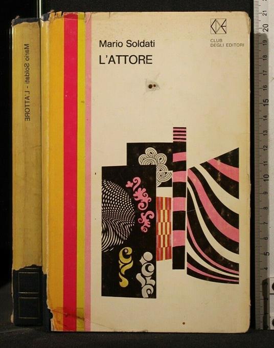 L' Attore - Mario Soldati - copertina