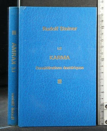 Le Karma Considérations Ésotériques Volume 3 - Rudolf Steiner - copertina