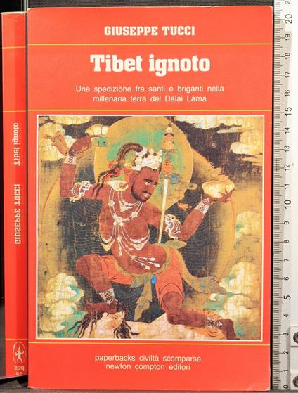 Tibet ignoto - Giuseppe Tucci - copertina