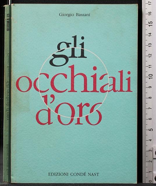 Gli Occhiali - Giorgio Bassani - copertina