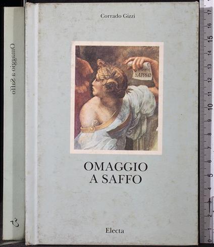 Omaggio a Saffo - Corrado Gizzi - copertina