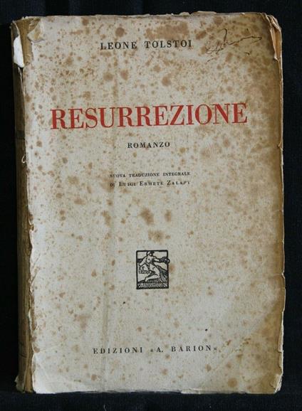 Resurrezione - Lev Tolstoj - copertina