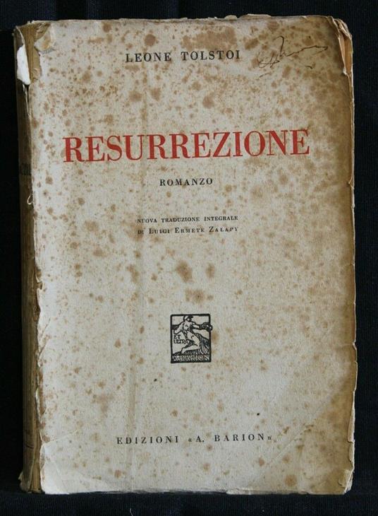 Resurrezione - Lev Tolstoj - copertina