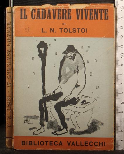 Il cadavere vivente - Lev Tolstoj - copertina