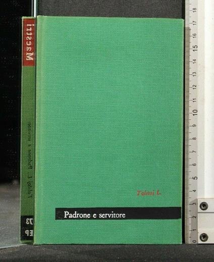 Maestri Padrone e Servitore - Lev Tolstoj - copertina