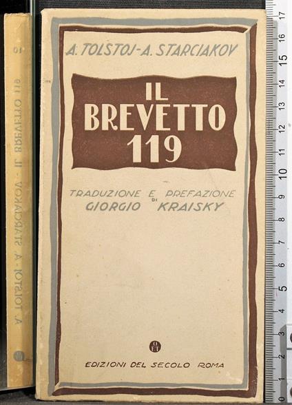 Il brevetto 119 - Lev Tolstoj - copertina
