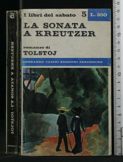 La Sonata a Kreutzer - Lev Tolstoj - copertina