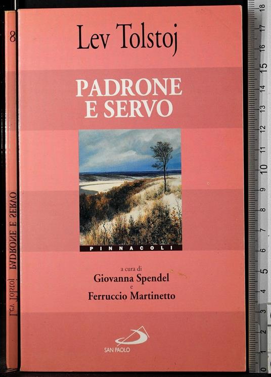 Padrone e servo - Lev Tolstoj - copertina