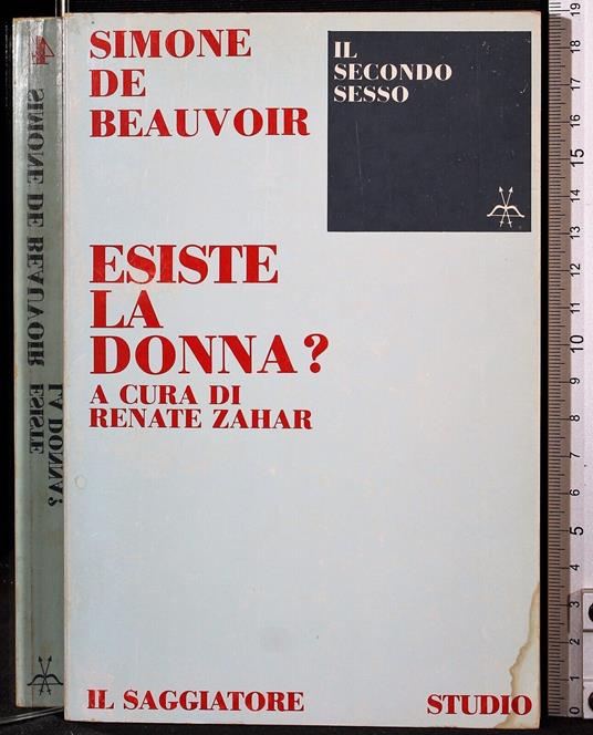 Esiste la donna? - Simone de Beauvoir - copertina