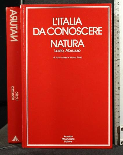 L' Italia da Conoscere Natura - Fulco Pratesi - copertina