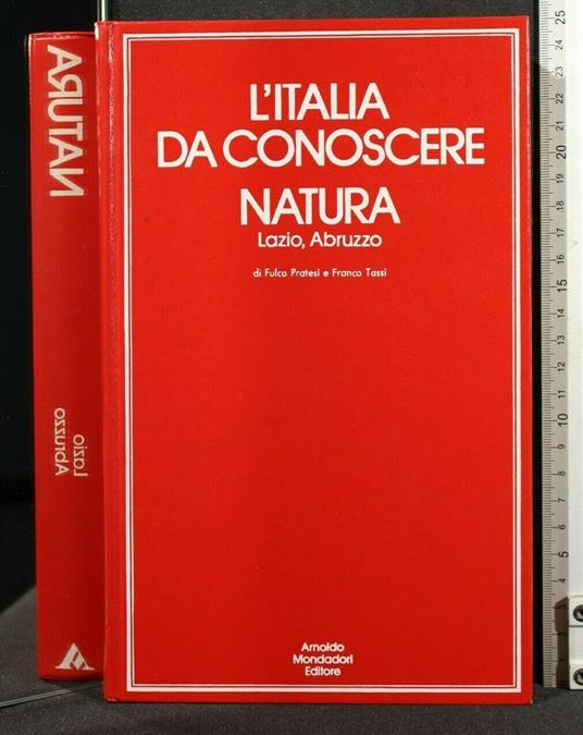 L' Italia da Conoscere Natura - Fulco Pratesi - copertina