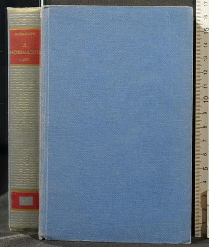 Il Decameron. Vol 1 - Giovanni Boccaccio - copertina