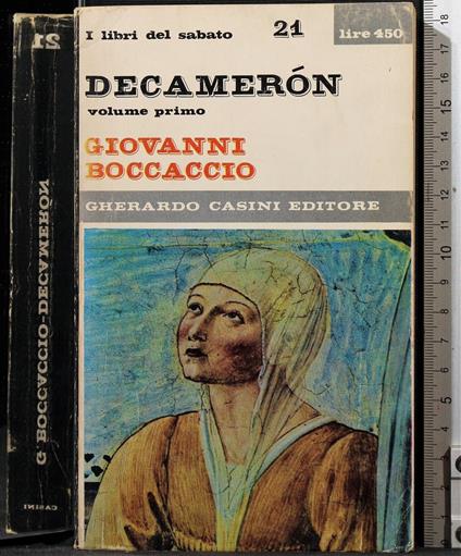 Decameròn - Giovanni Boccaccio - copertina