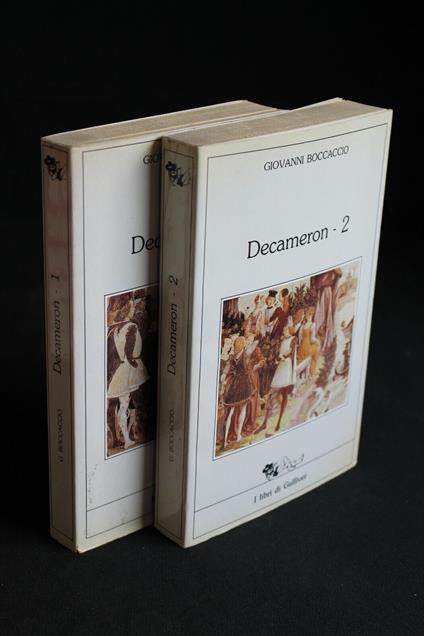 Decameron Vol 1, 2 - Giovanni Boccaccio - copertina