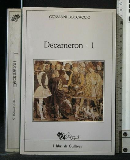 Decameron Vol. 1 - Giovanni Boccaccio - copertina