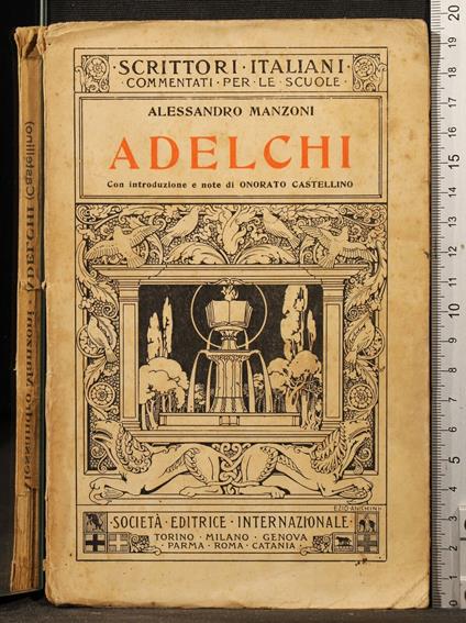 Adelchi - Alessandro Manzoni - copertina