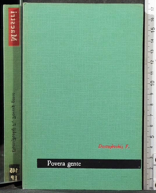 Maestri. Povera gente - Fëdor Dostoevskij - copertina
