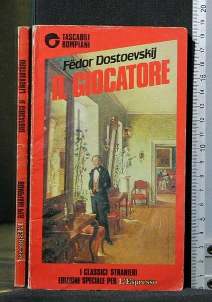 Il Giocatore - Fëdor Dostoevskij - copertina